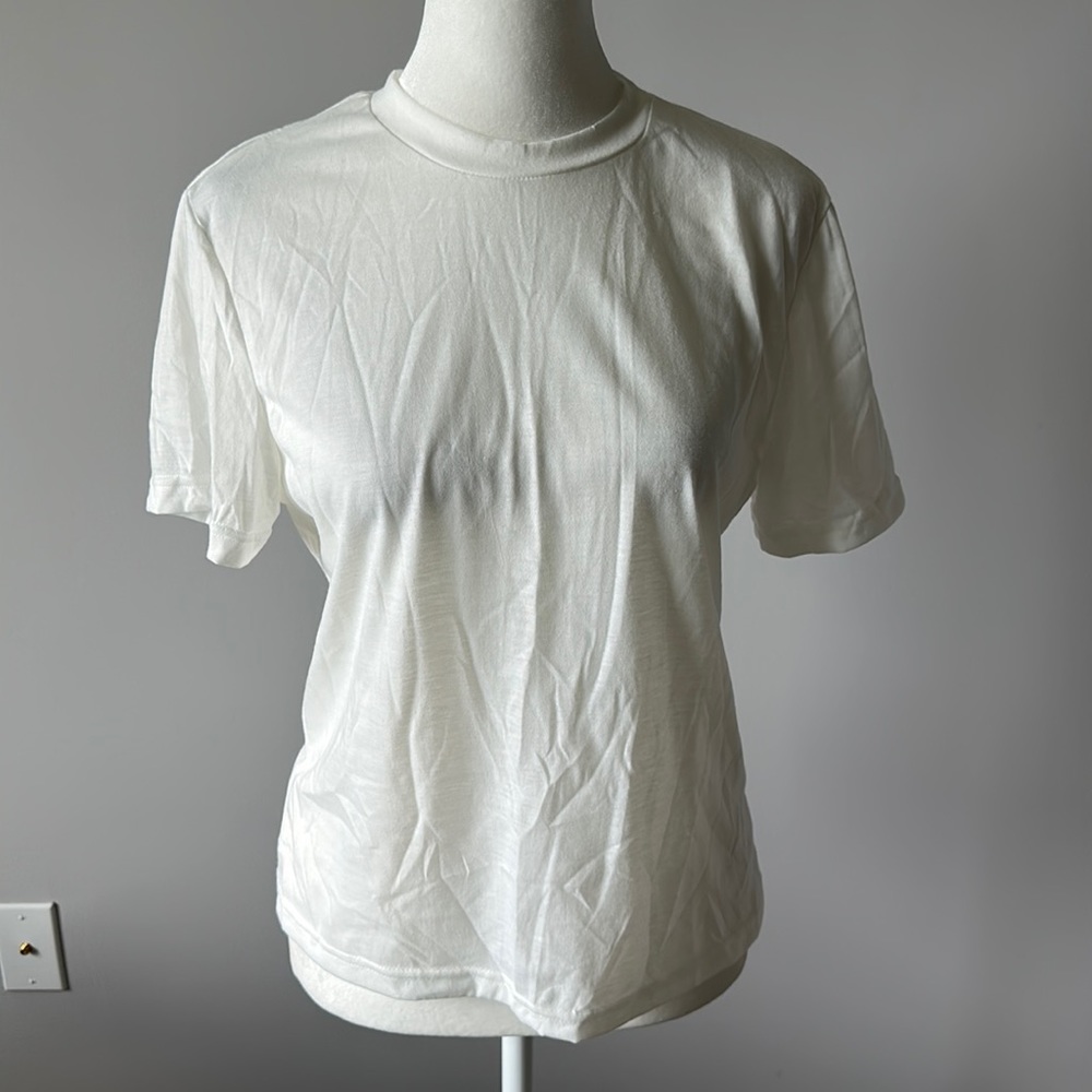 Shein Basic White T